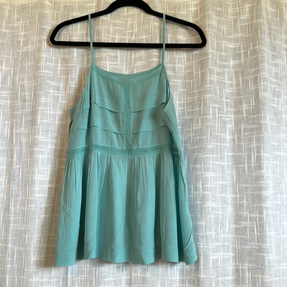 Madewell silk tank top